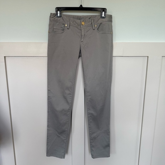 Lilly Pulitzer Worth Skinny Pants Women’s Size 4 Silver Gray Preppy Stretch - Picture 1 of 10